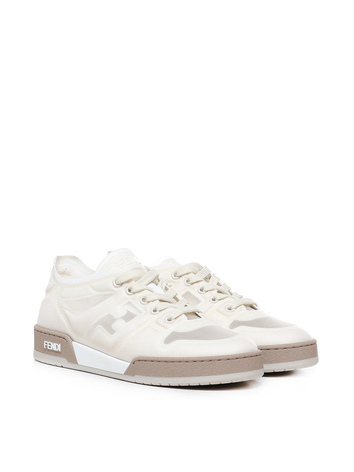 Fendi Sneakers Bianco+bianco Calfskin