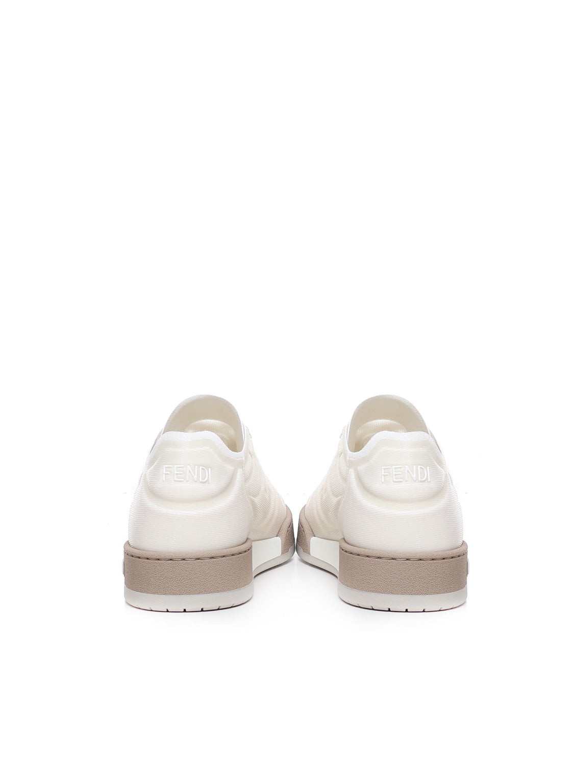 Fendi Sneakers Bianco+bianco Calfskin