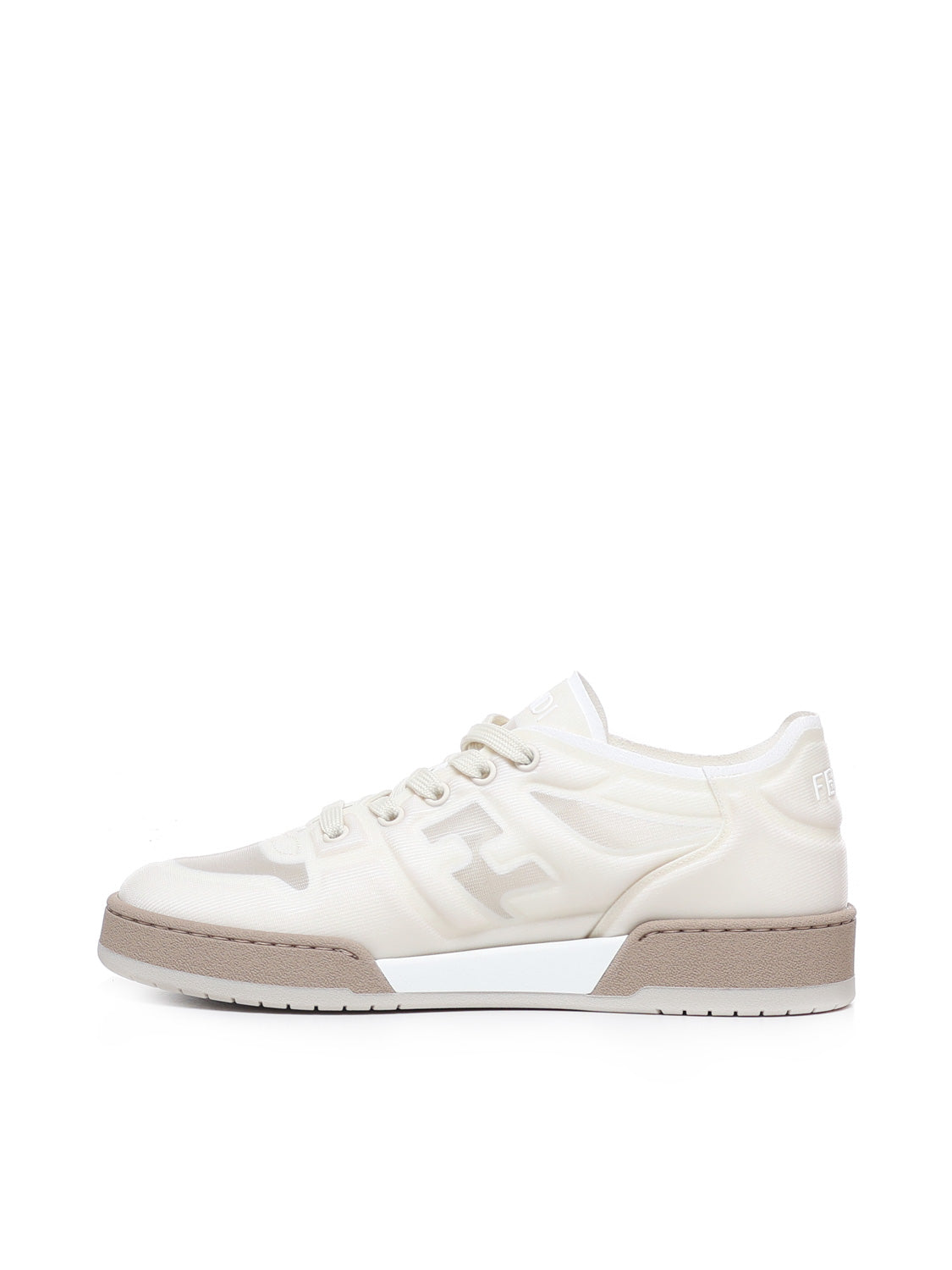 Fendi Sneakers Bianco+bianco Calfskin