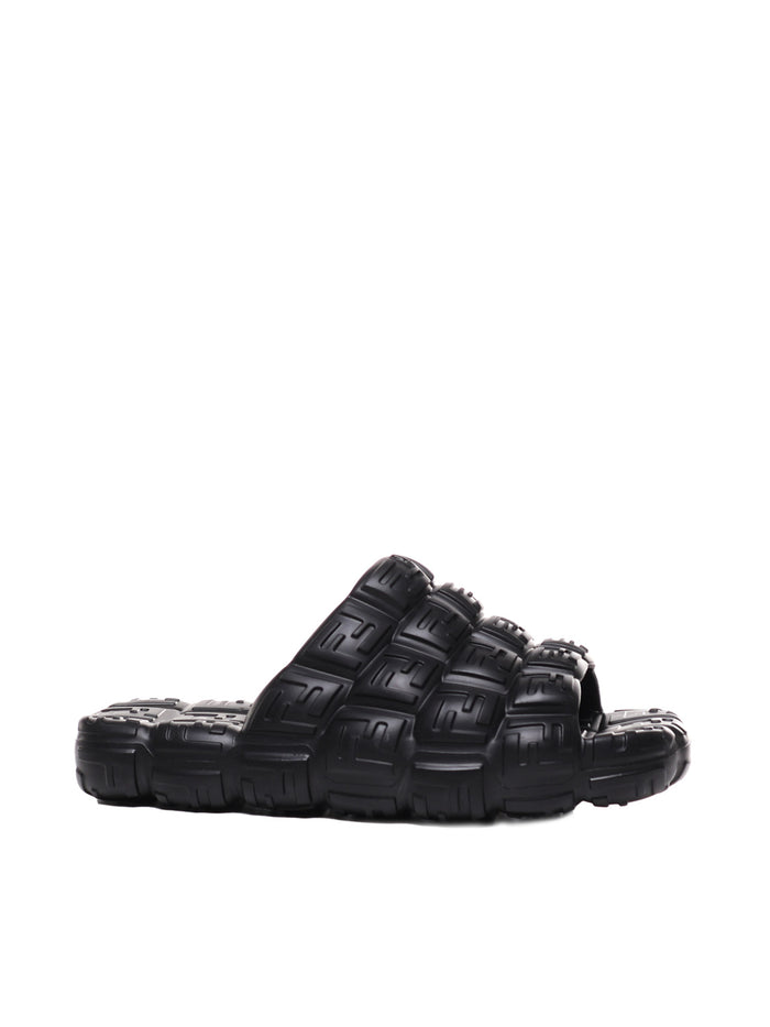Fendi Sandals Black Eva