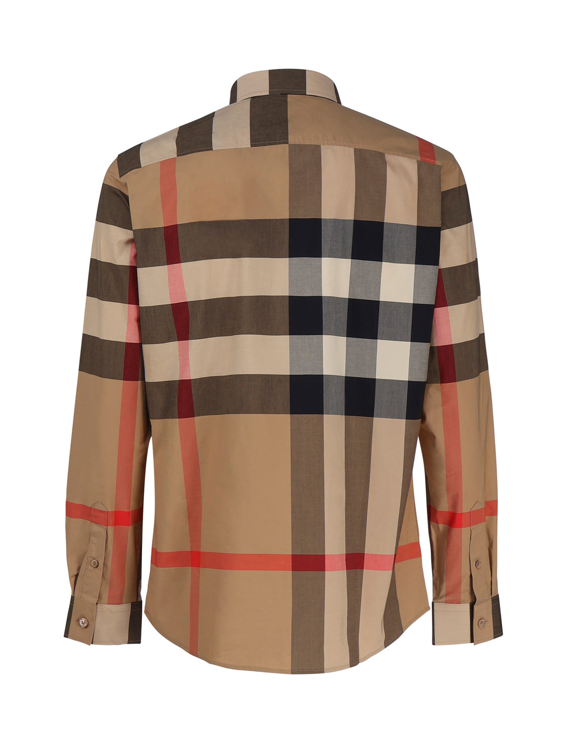 Burberry Shirts Vintage Check Cotton Elastane