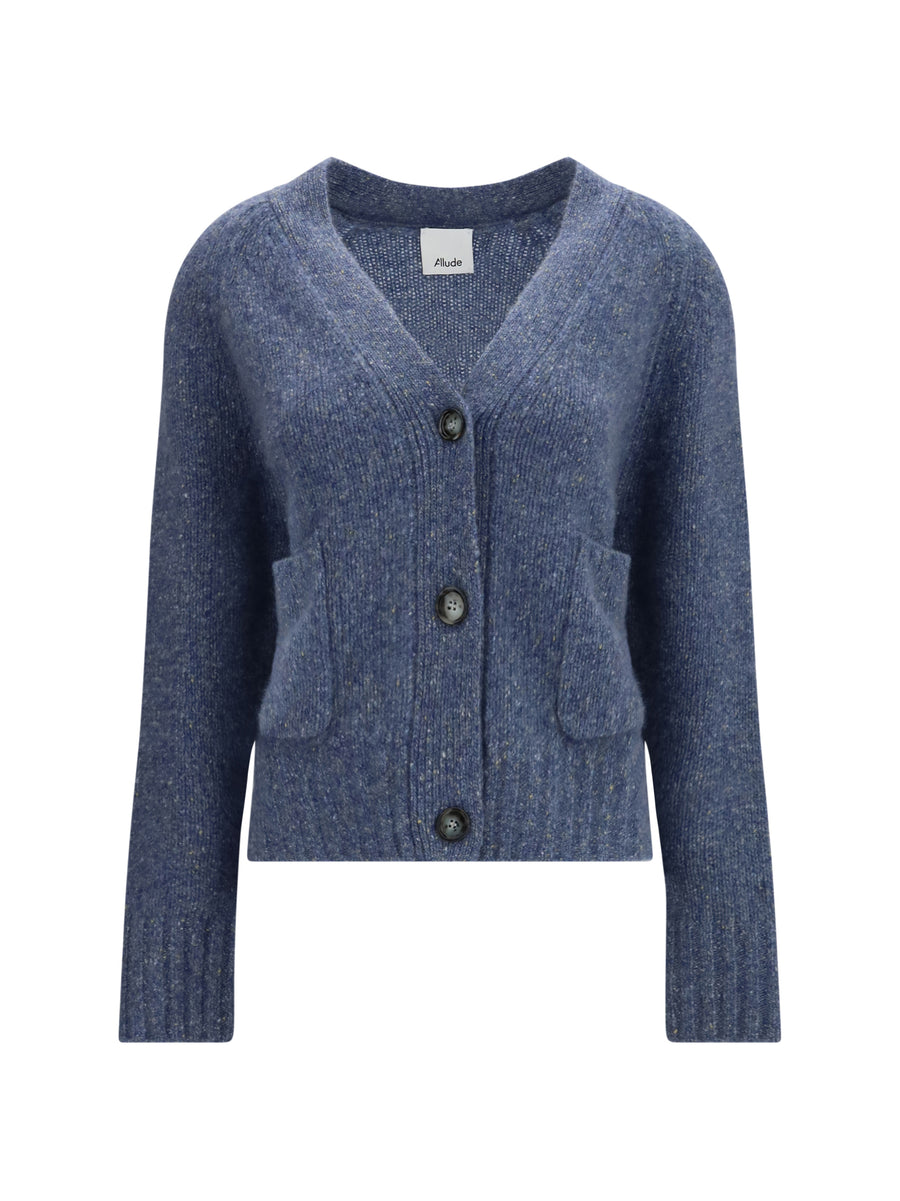 Cashmere V-Neck Cardigan 13 Kashmir/capra Hircus