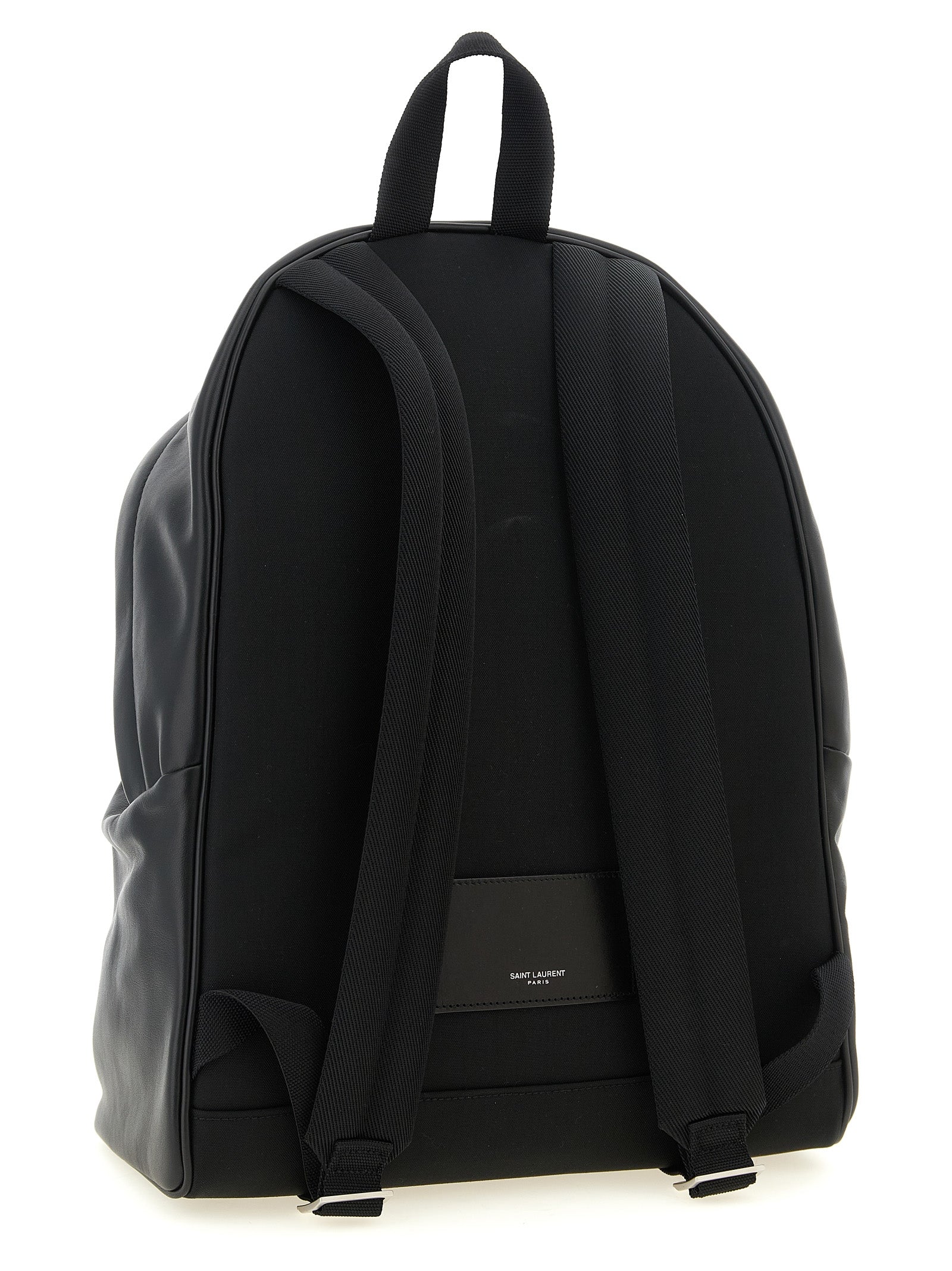 City backpack Black Calfskin Leather (bos Taurus) Backpacks