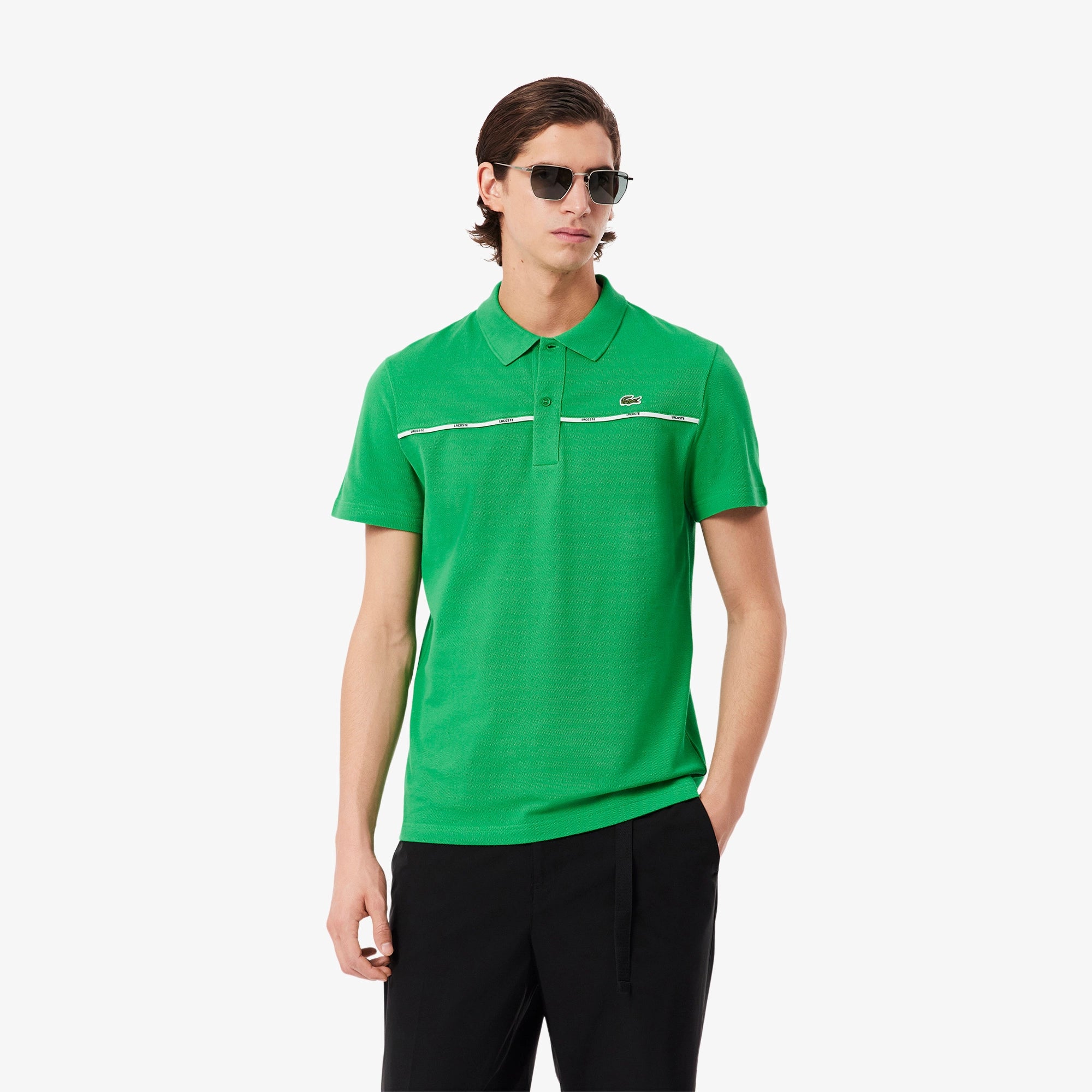 Polo Ss Green Cotton
