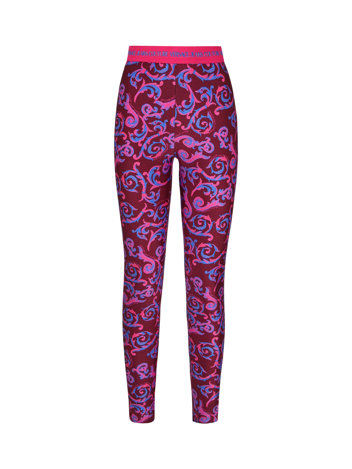 Versace Jeans Couture Trousers Pink Polyamide