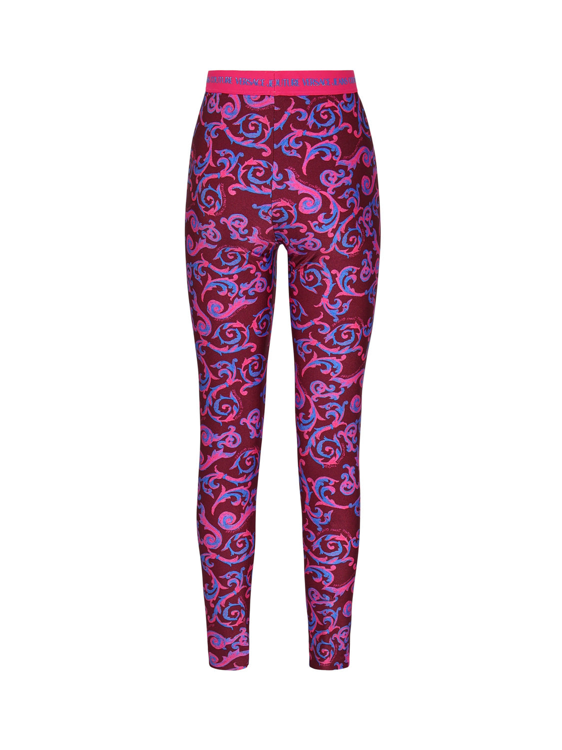 Versace Jeans Couture Trousers Pink Polyamide