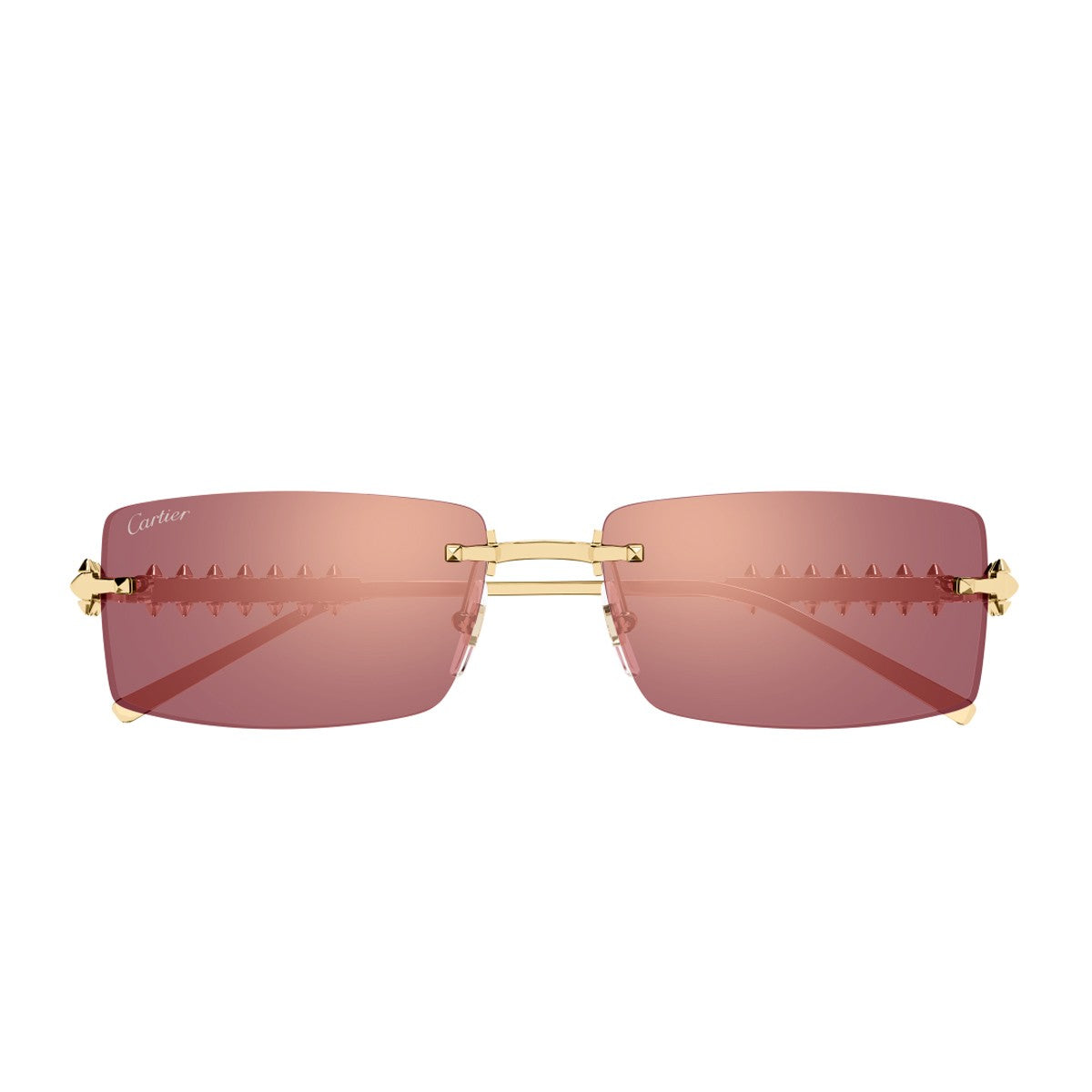 Cartier Ct0604s Clash De Pink Metallo Sunglasses