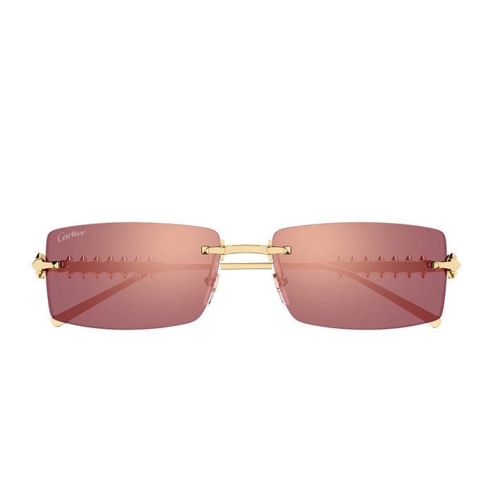 Cartier Ct0604s Clash De Pink Metallo Sunglasses