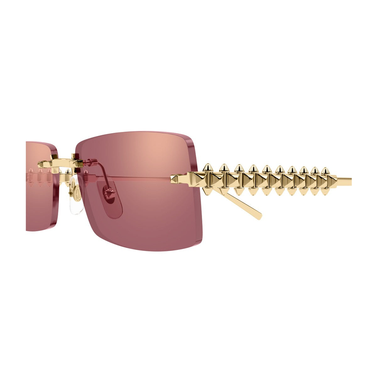 Cartier Ct0604s Clash De Pink Metallo Sunglasses