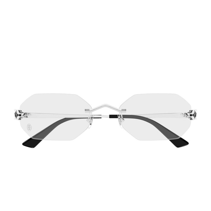 Cartier Ct0599o Panthère De Silver Metallo Sunglasses