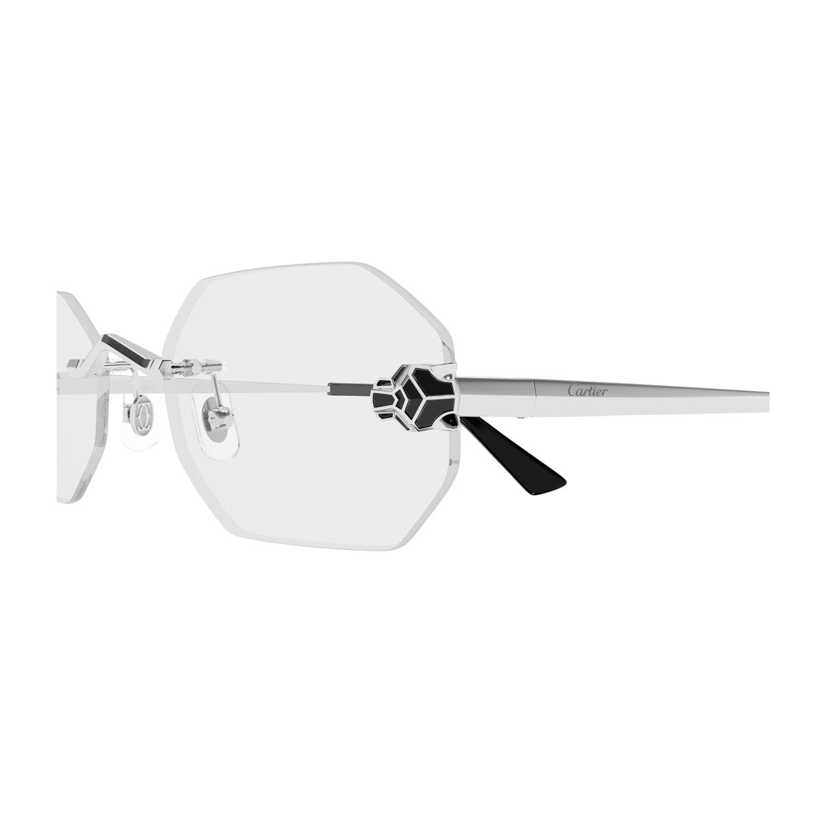 Cartier Ct0599o Panthère De Silver Metallo Sunglasses