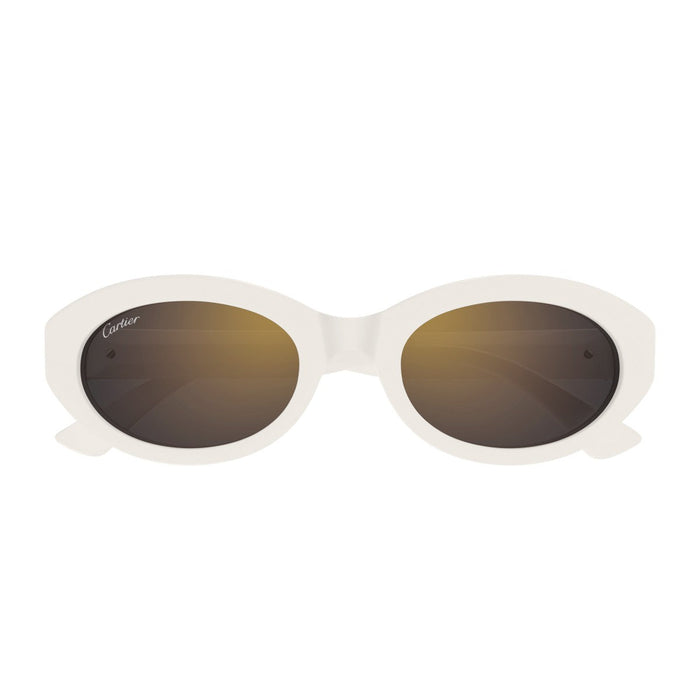 Cartier Ct0588s C De White Acetato Riciclato Sunglasses
