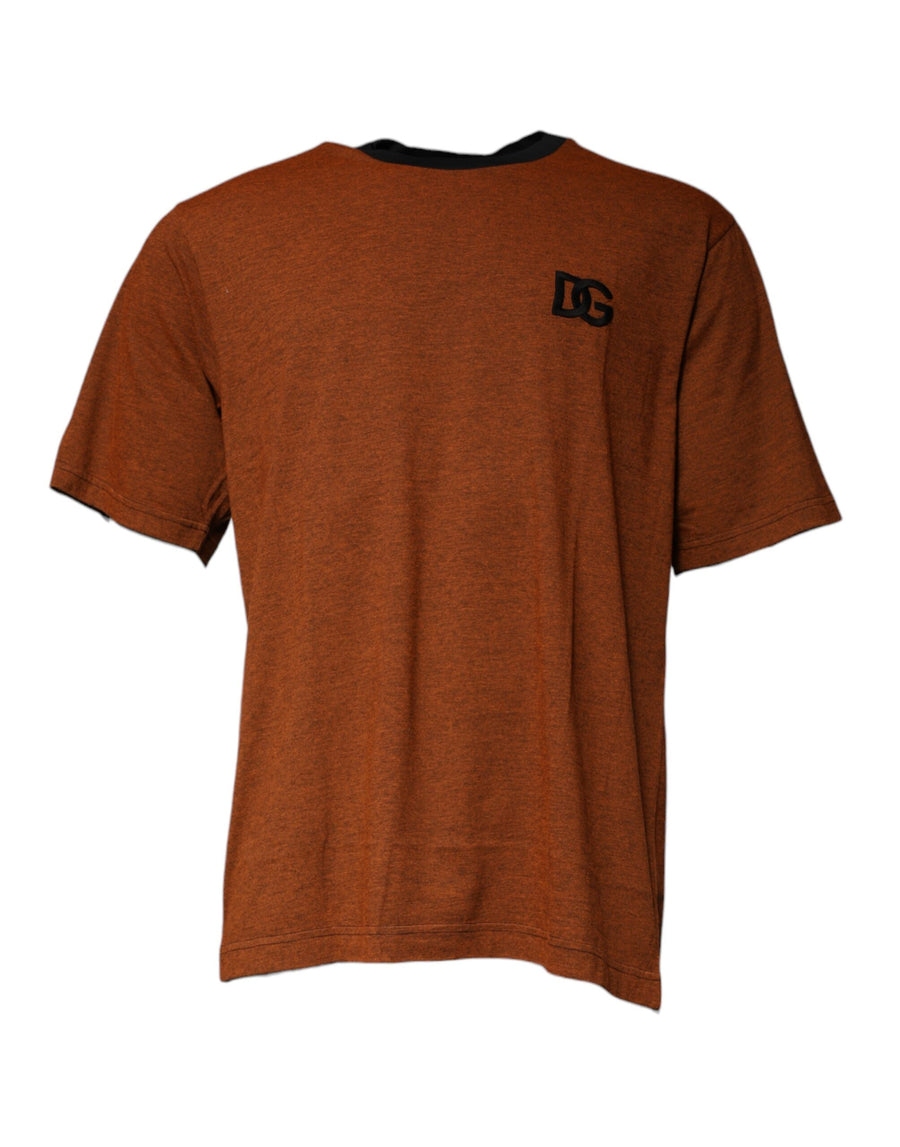 Dolce & Gabbana 100% Cotton t-shirt in brown