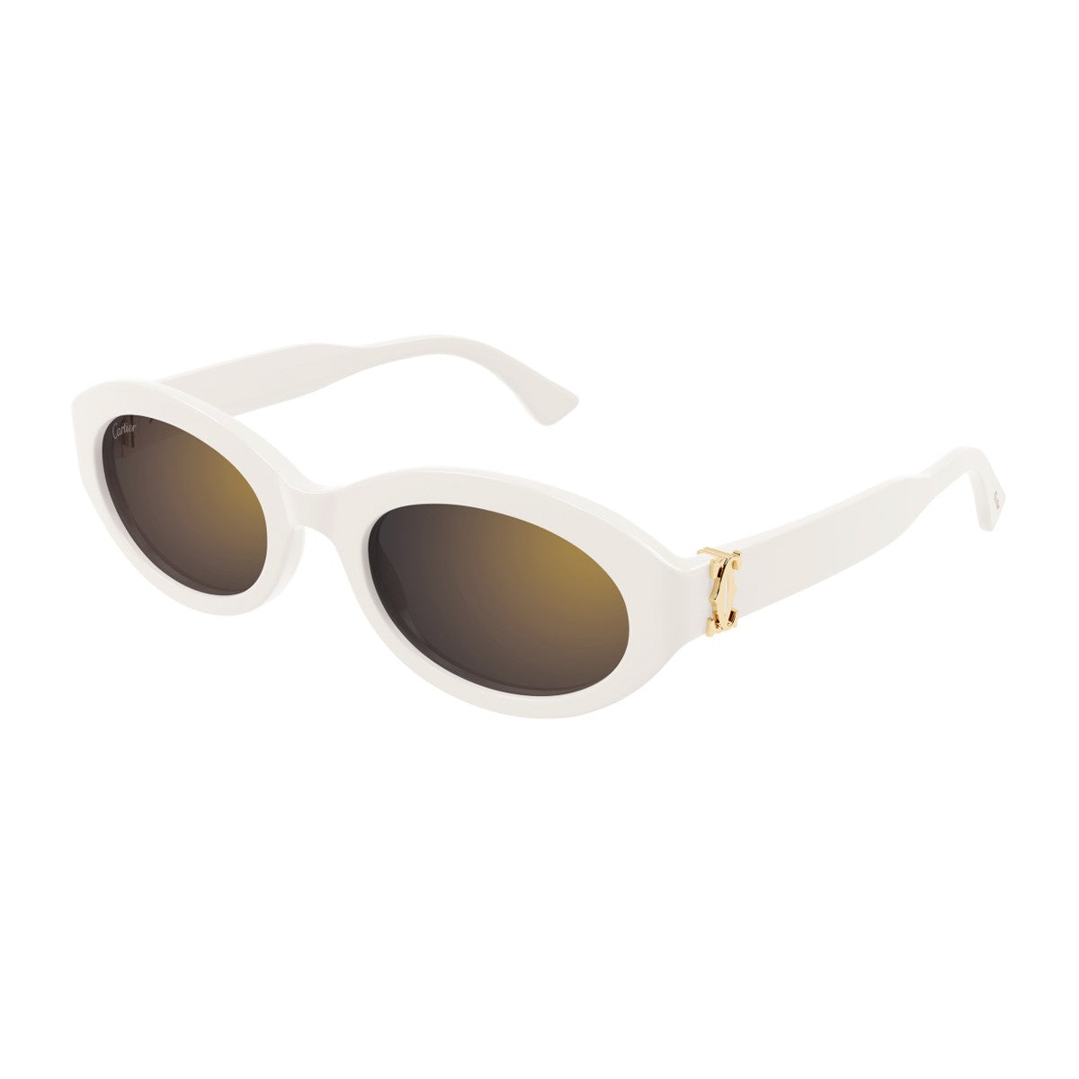 Cartier Ct0588s C De White Acetato Riciclato Sunglasses