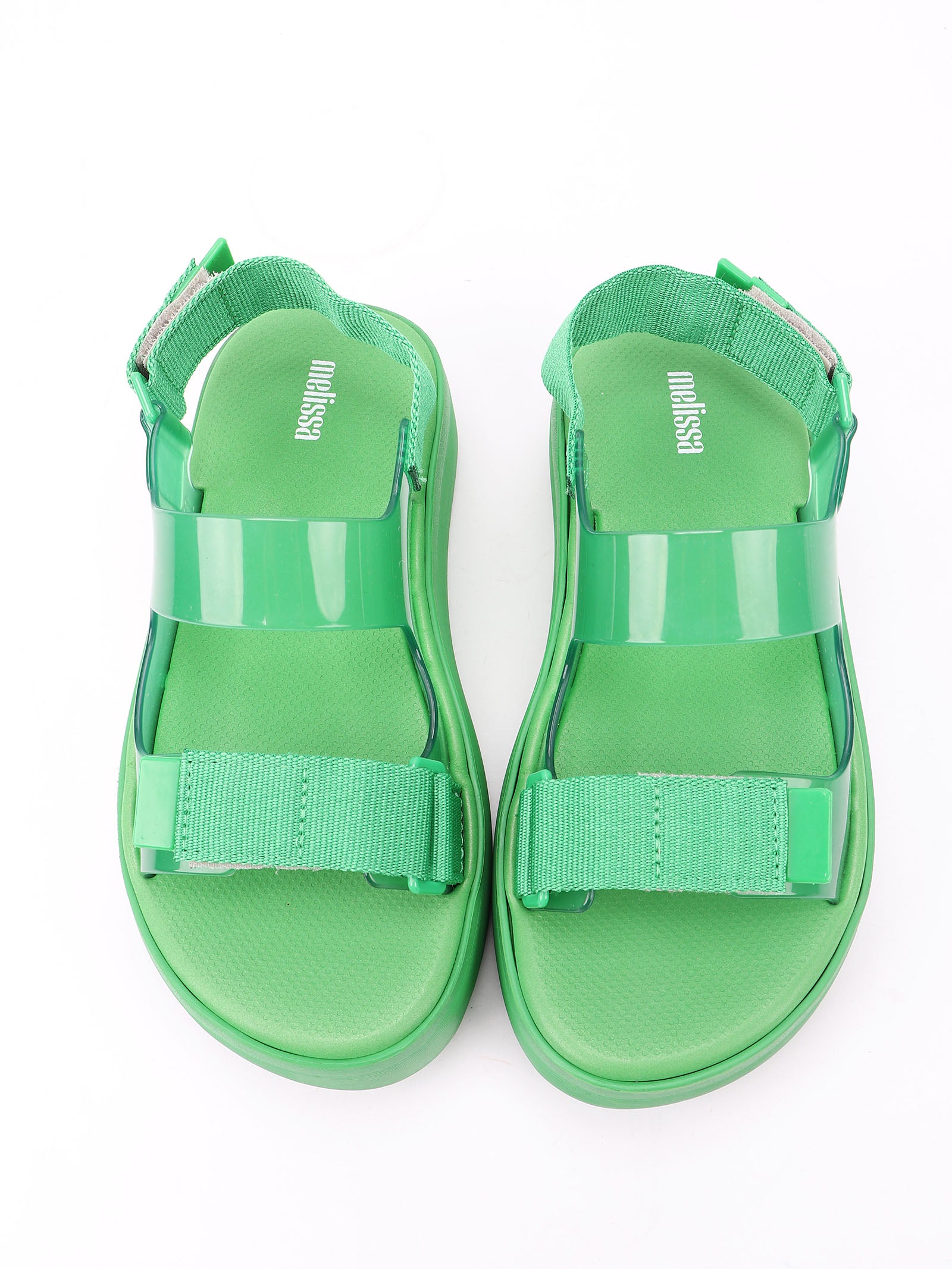 Brave Papete Platform Green Other Fibres | Shoe