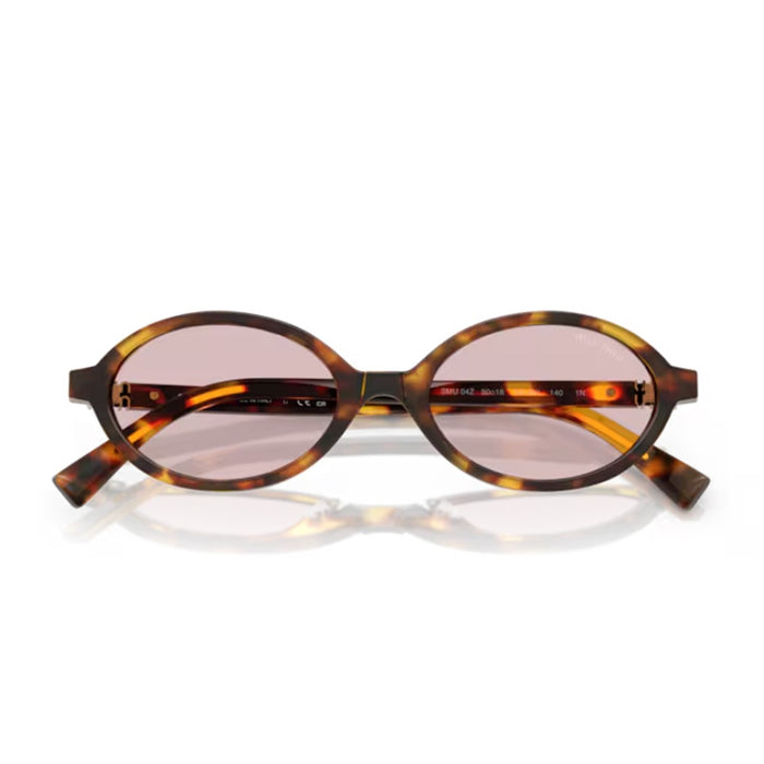 Miu 04zs Regard Honey Havana Acetato Sunglasses