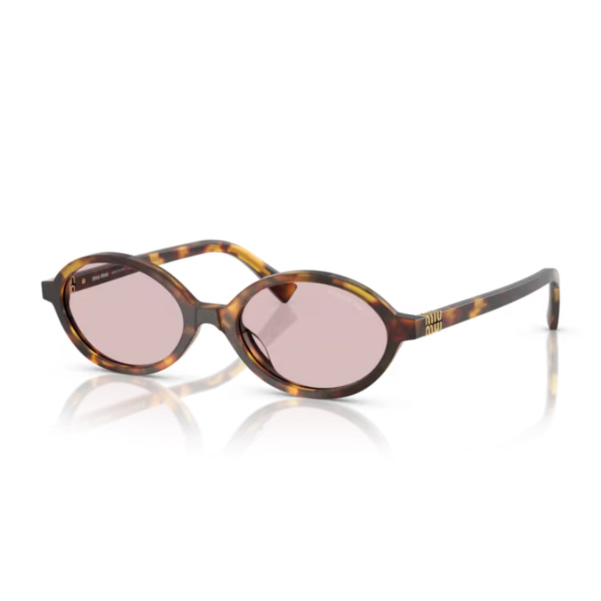 Miu 04zs Regard Honey Havana Acetato Sunglasses