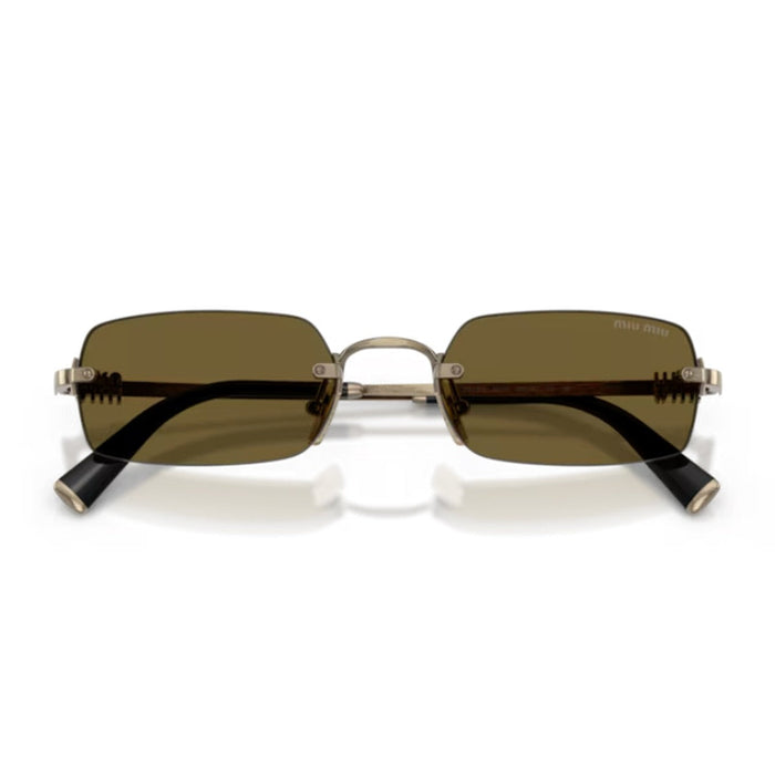 Miu 0mu B50s Gold Metallo Sunglasses