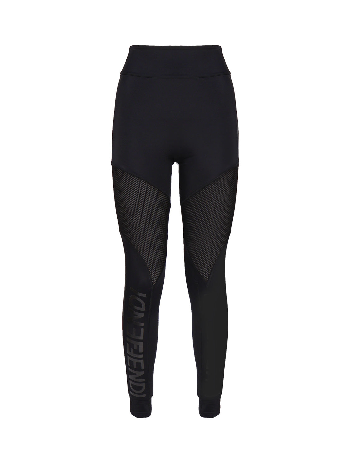 Fendi Trousers Black Polyamide