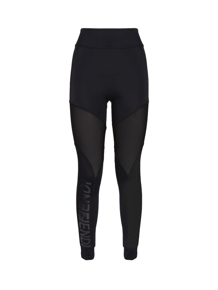 Fendi Trousers Black Polyamide