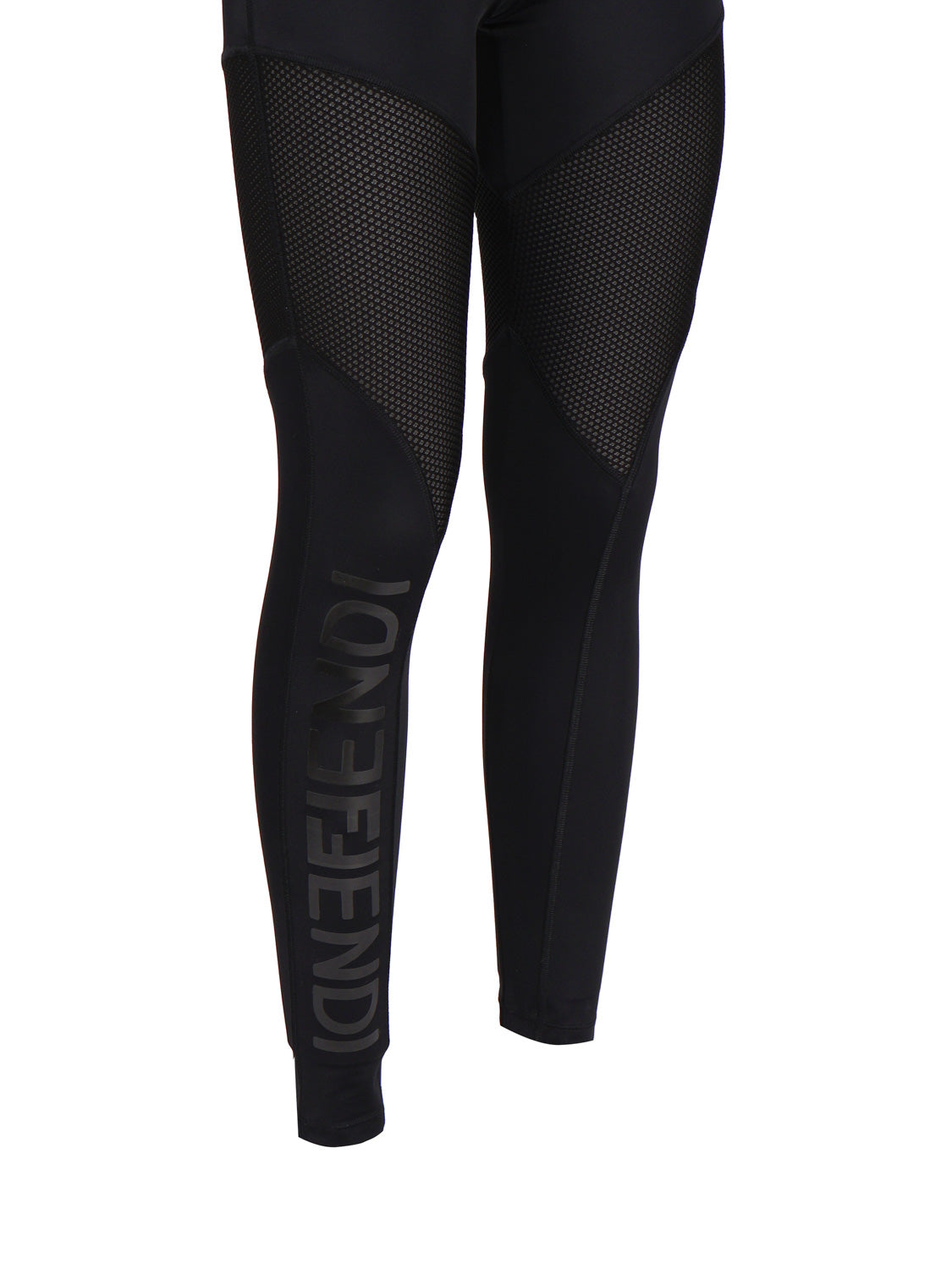 Fendi Trousers Black Polyamide