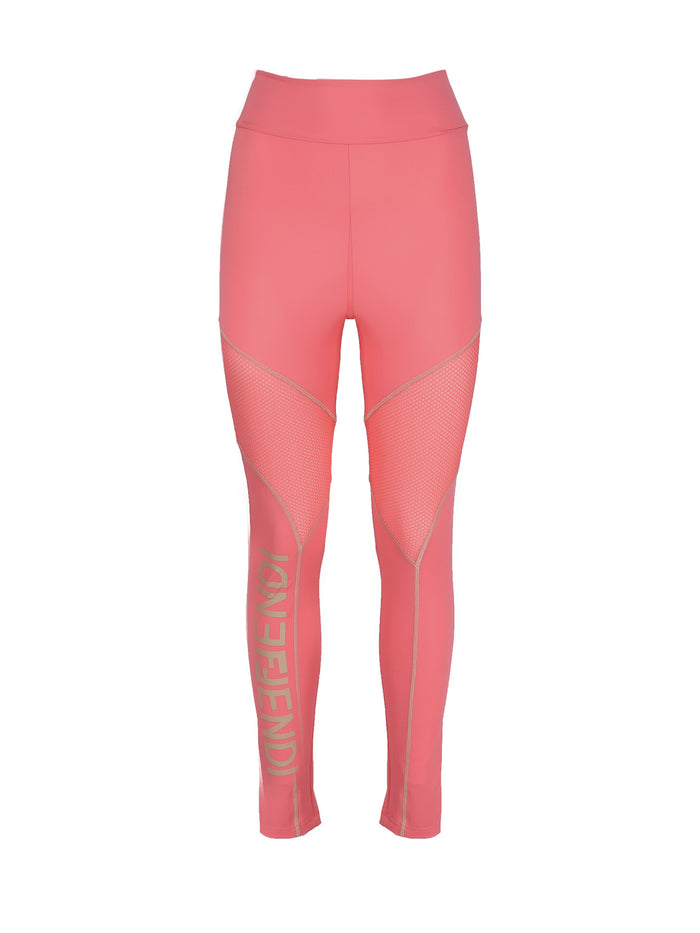 Fendi Trousers Pink Polyamide
