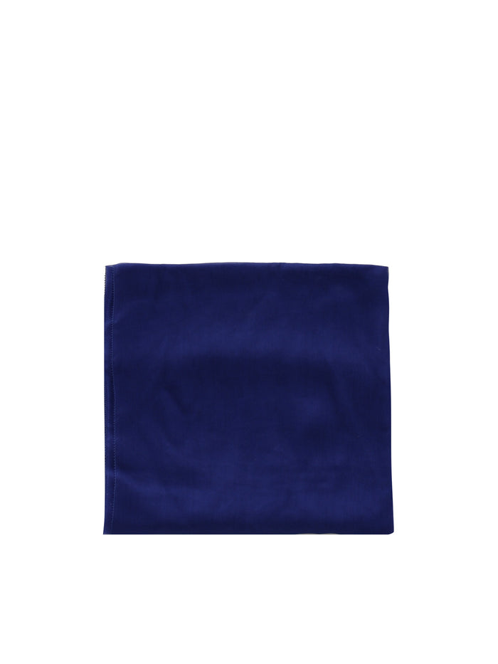 Max Mara Scarfs Blue Silk
