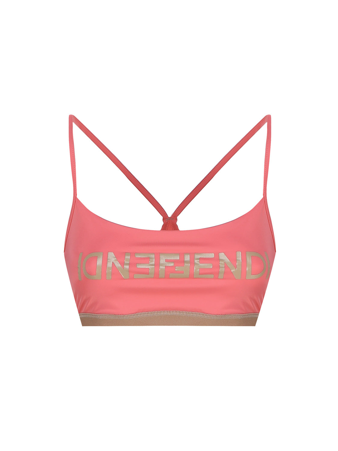 Fendi Top Peach Cotton