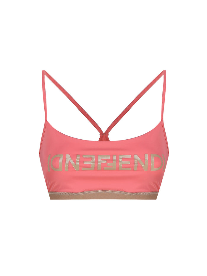Fendi Top Peach Cotton