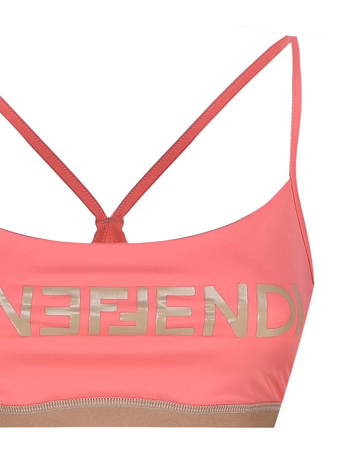Fendi Top Peach Cotton