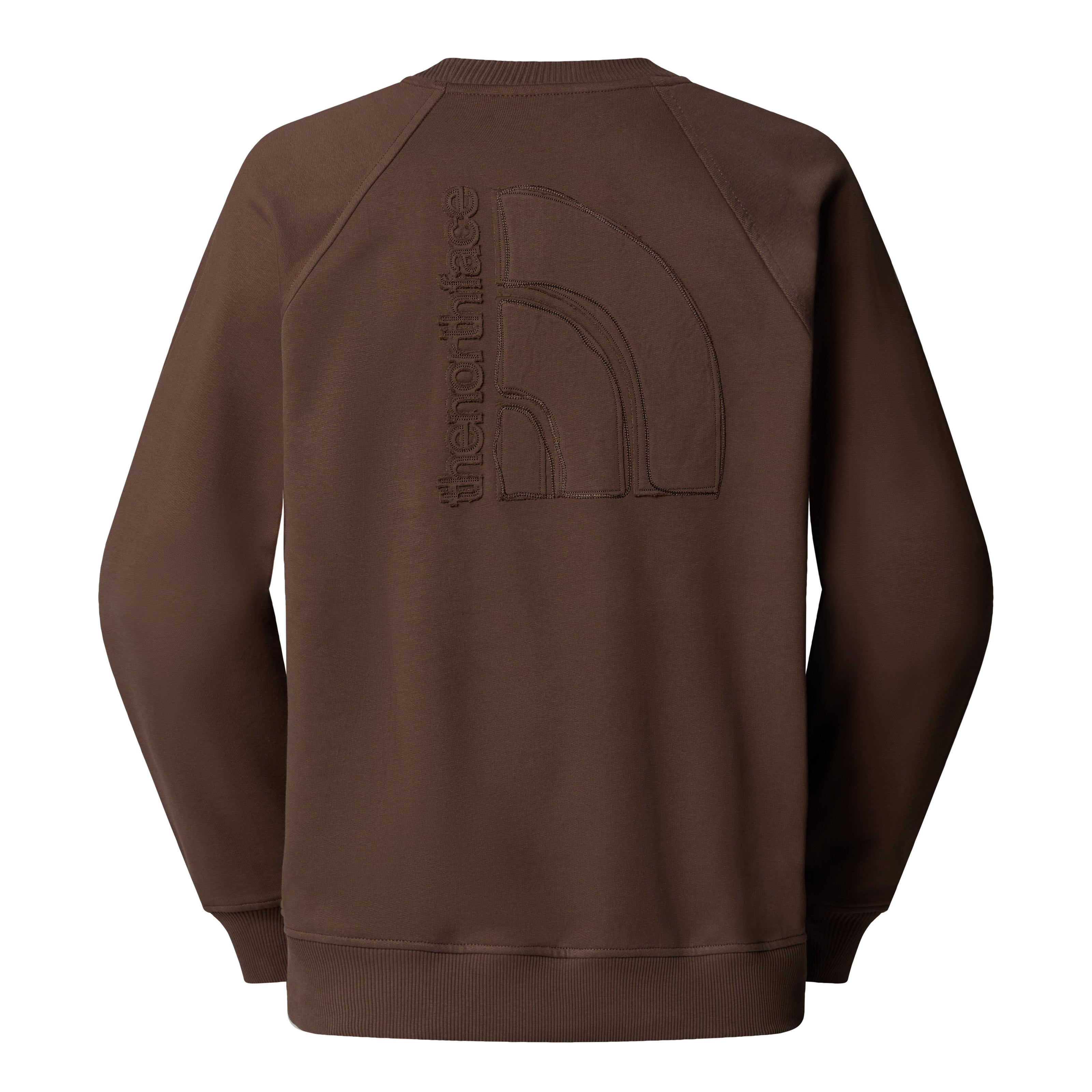 Logo Rmst Relaxed Crew Brown Sweatshirt
