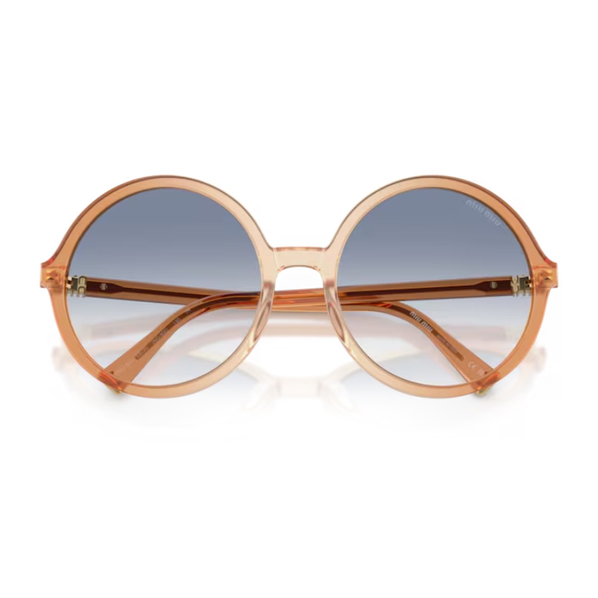 Miu 0mu B02s Regard Brown Acetato Sunglasses