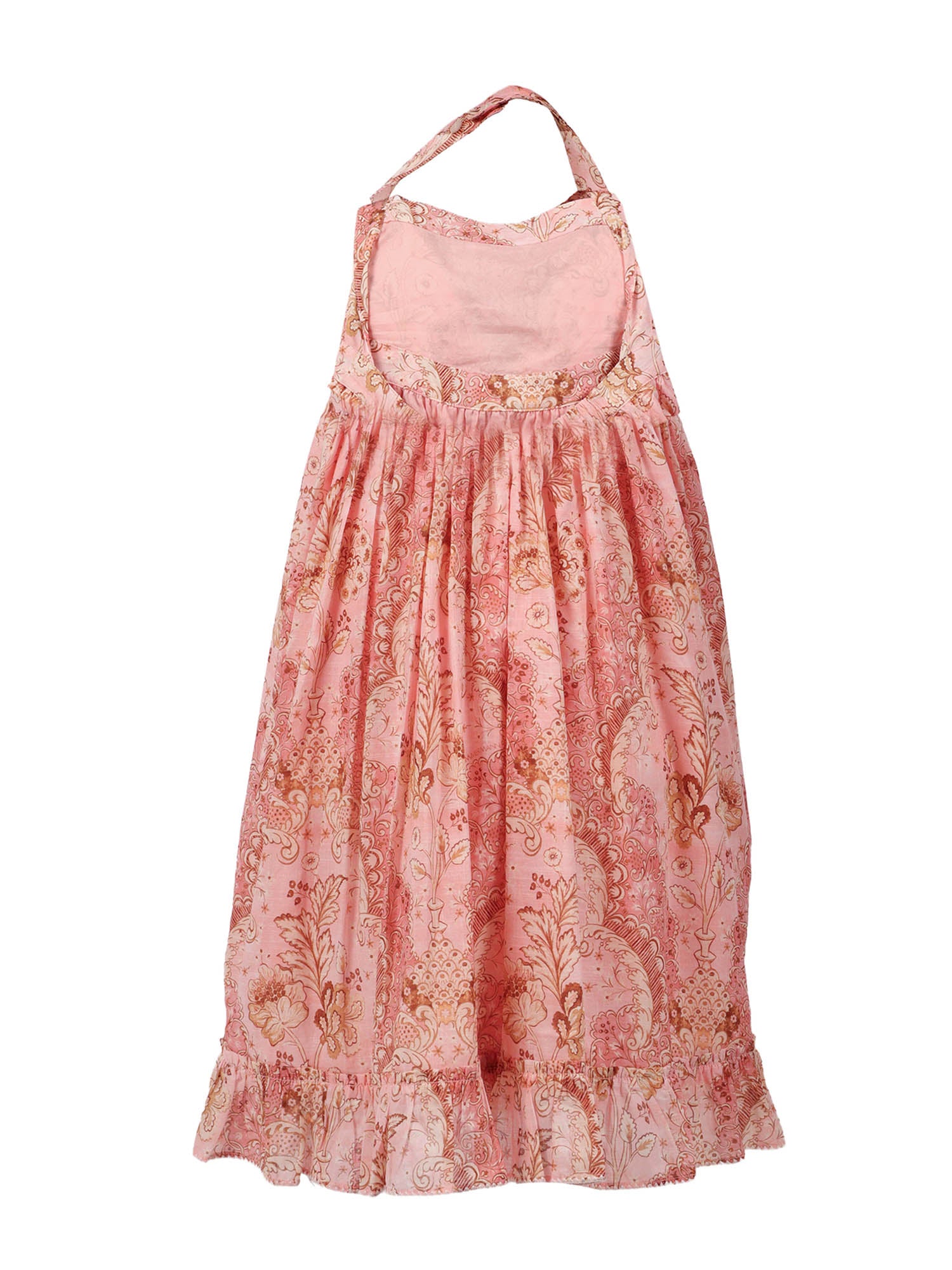 Daylight Kids Halter Dress Pink Cotton Lining