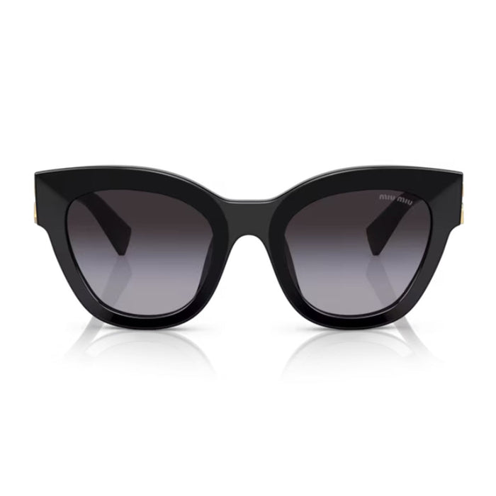 Miu 0mu 01ys Black Acetato Sunglasses