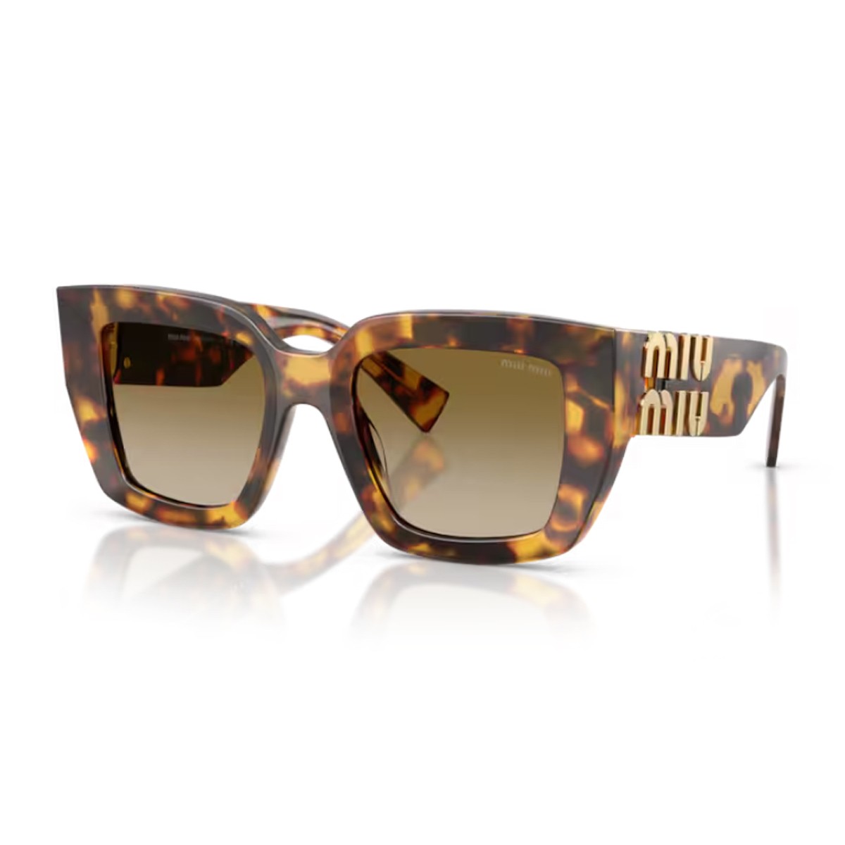 Miu 0mu B05s Glimpse Havana Acetato Sunglasses