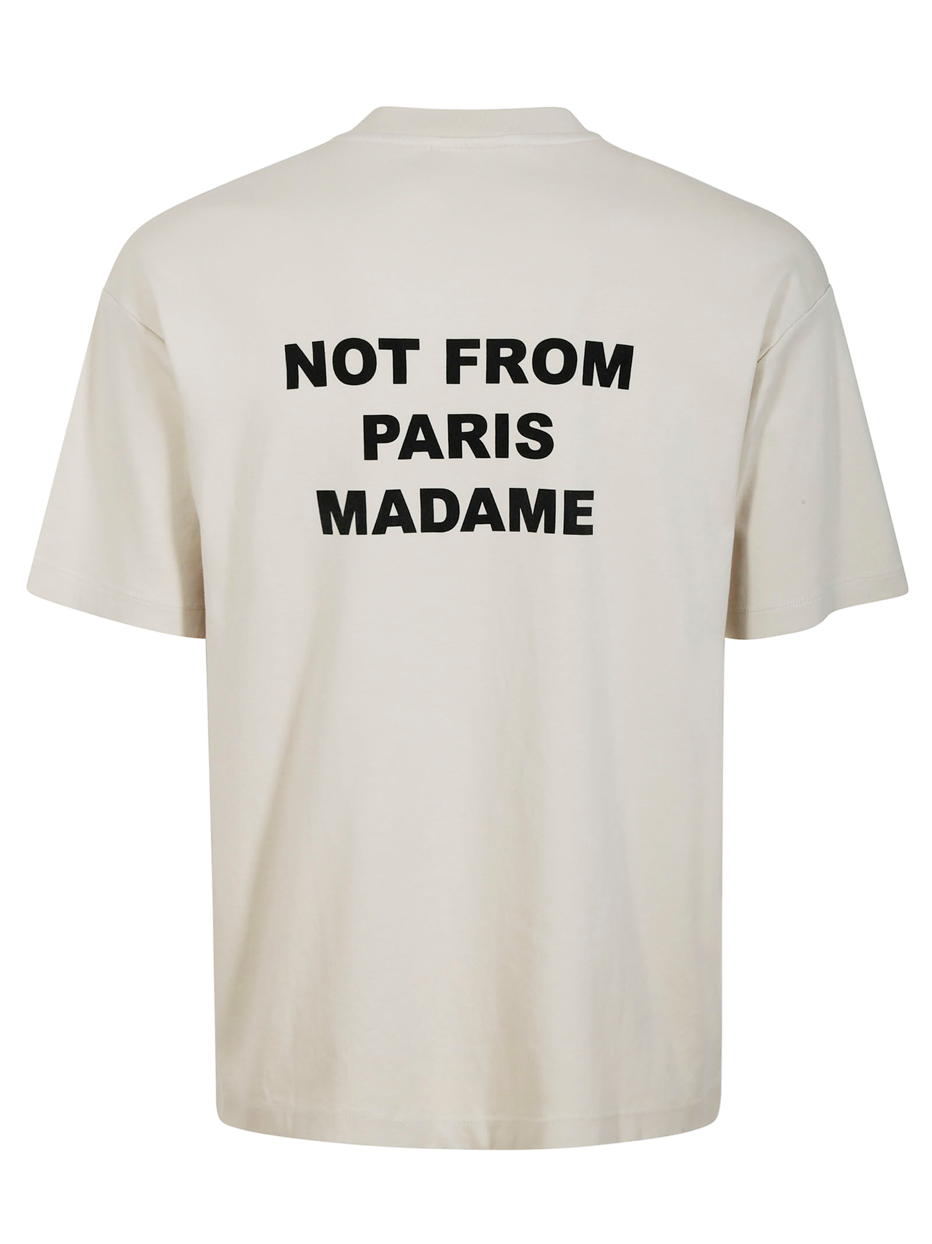Bold Slogan T-Shirt Brown Cotton Tshirt