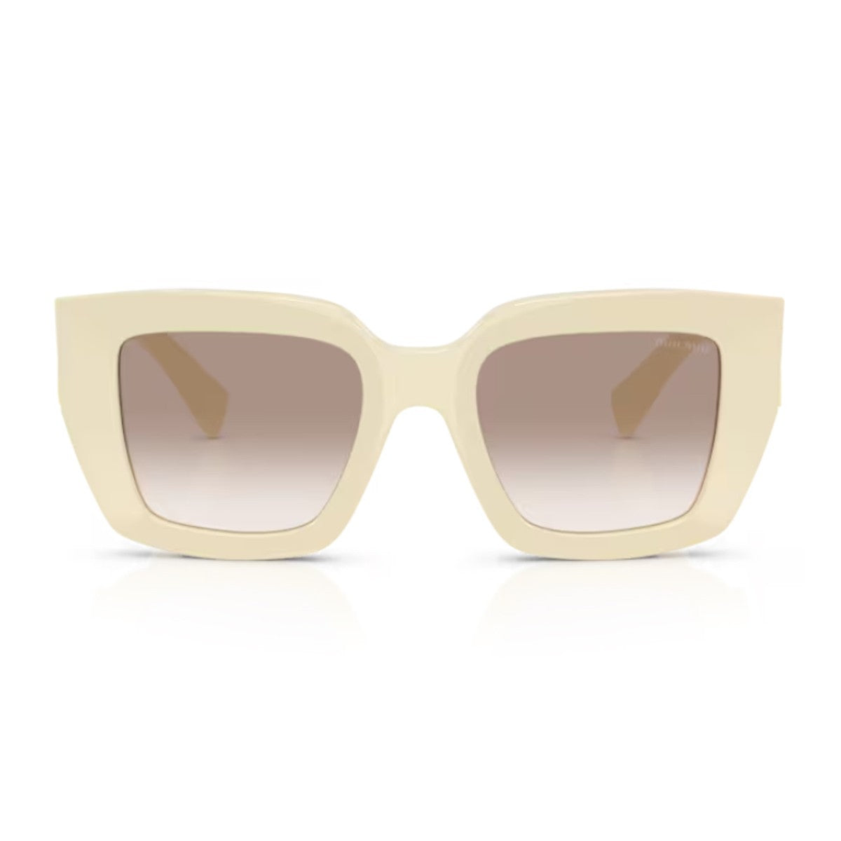 Miu 0mu B05s Glimpse Milk White Acetato Sunglasses