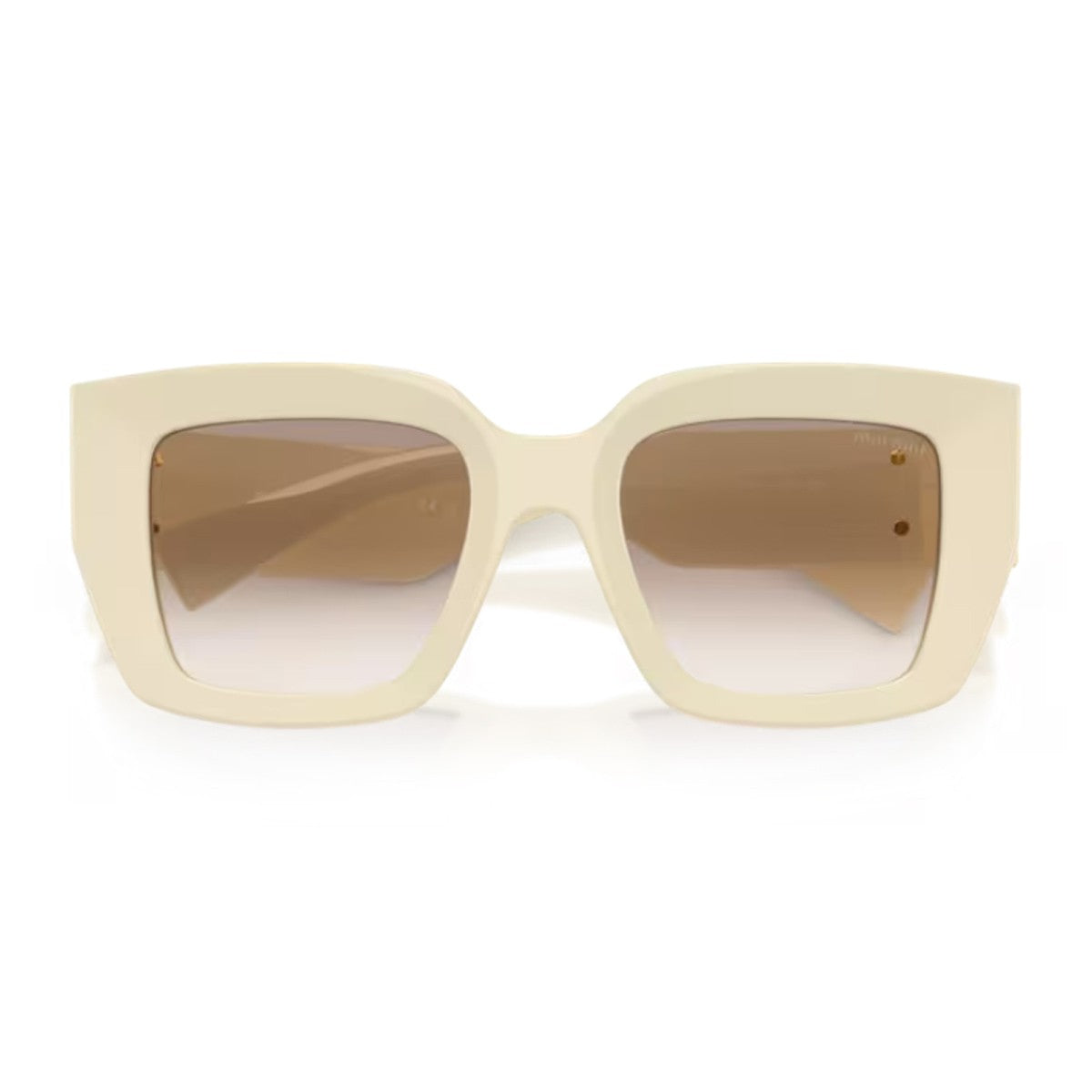 Miu 0mu B05s Glimpse Milk White Acetato Sunglasses