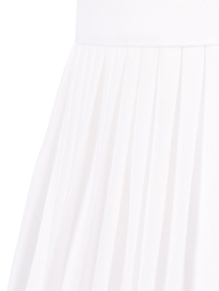 KNIT-A LINE-DRESSES White Dress