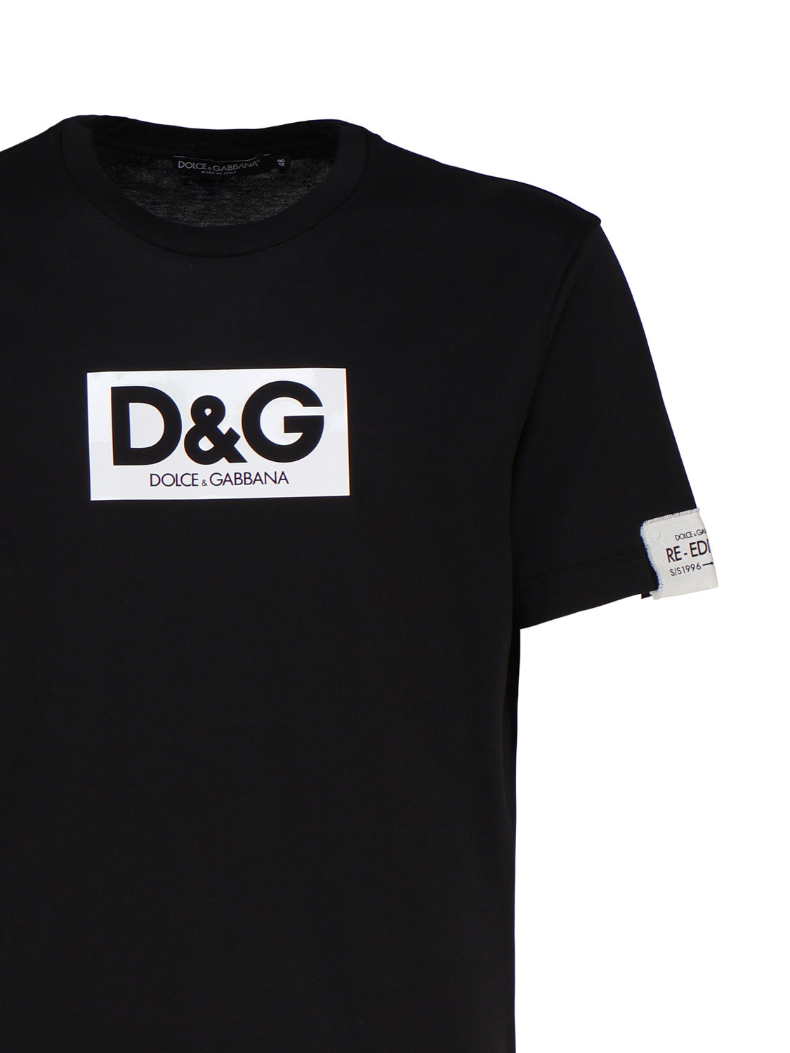 Dolce & Gabbana T-Shirts And Polos Black Cotton