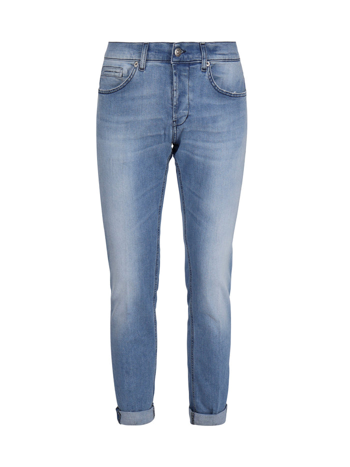 Dondup Jeans Blue Cotton