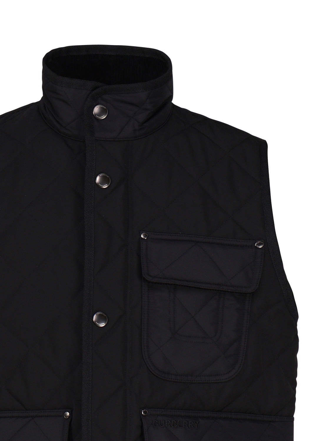 Burberry Coats Black Polyester