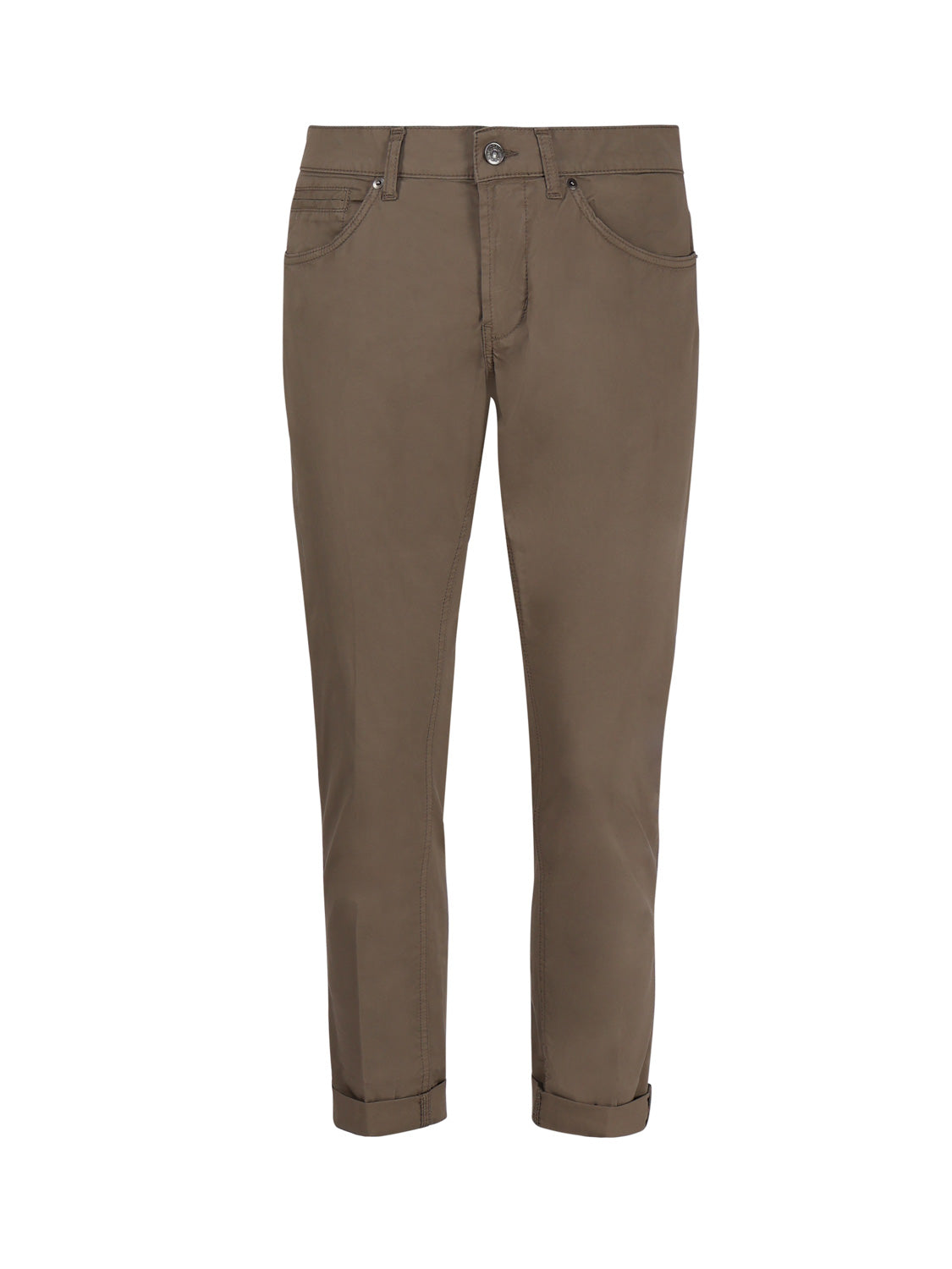 Dondup Jeans Brown Cotton