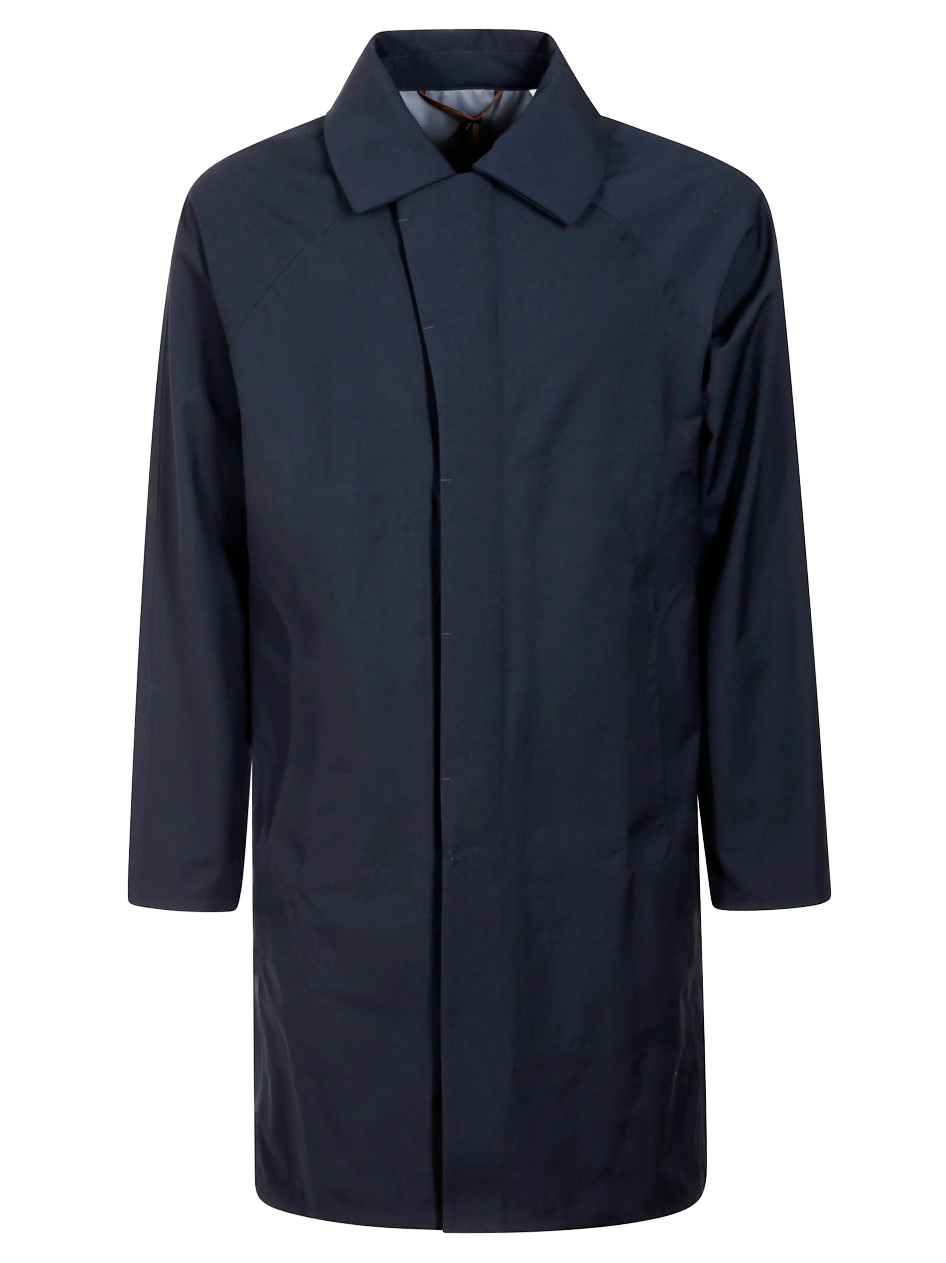Trench Without Lining Blue Coat