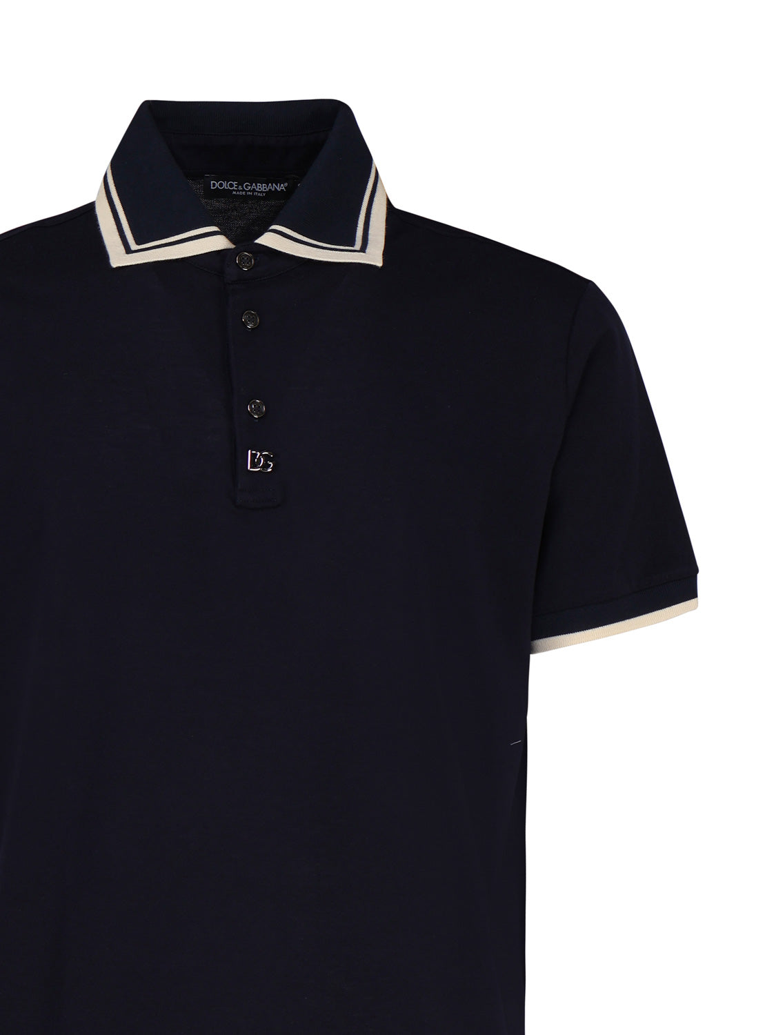 Dolce & Gabbana T-Shirts And Polos Blue Cotton