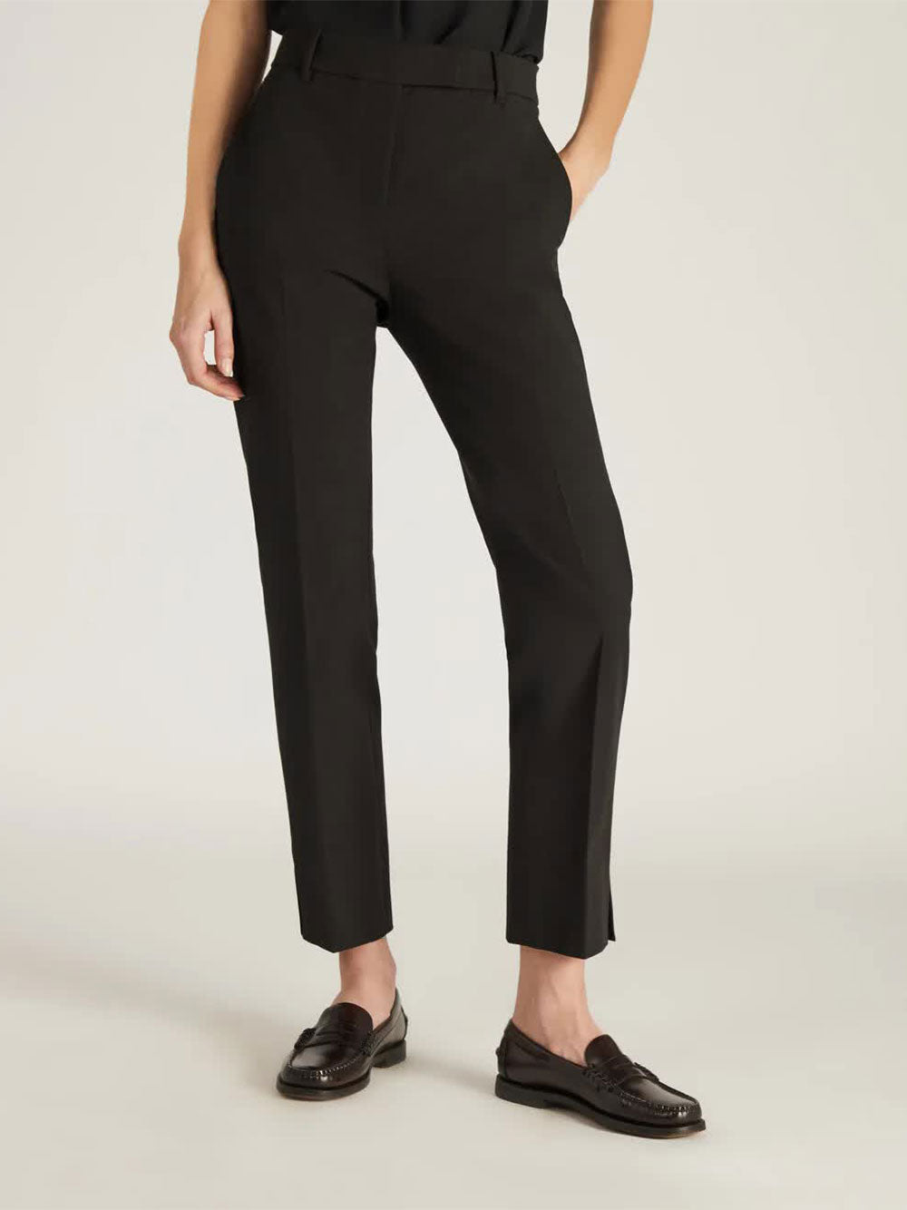 Pantalone Black Cotton | Pantaloni