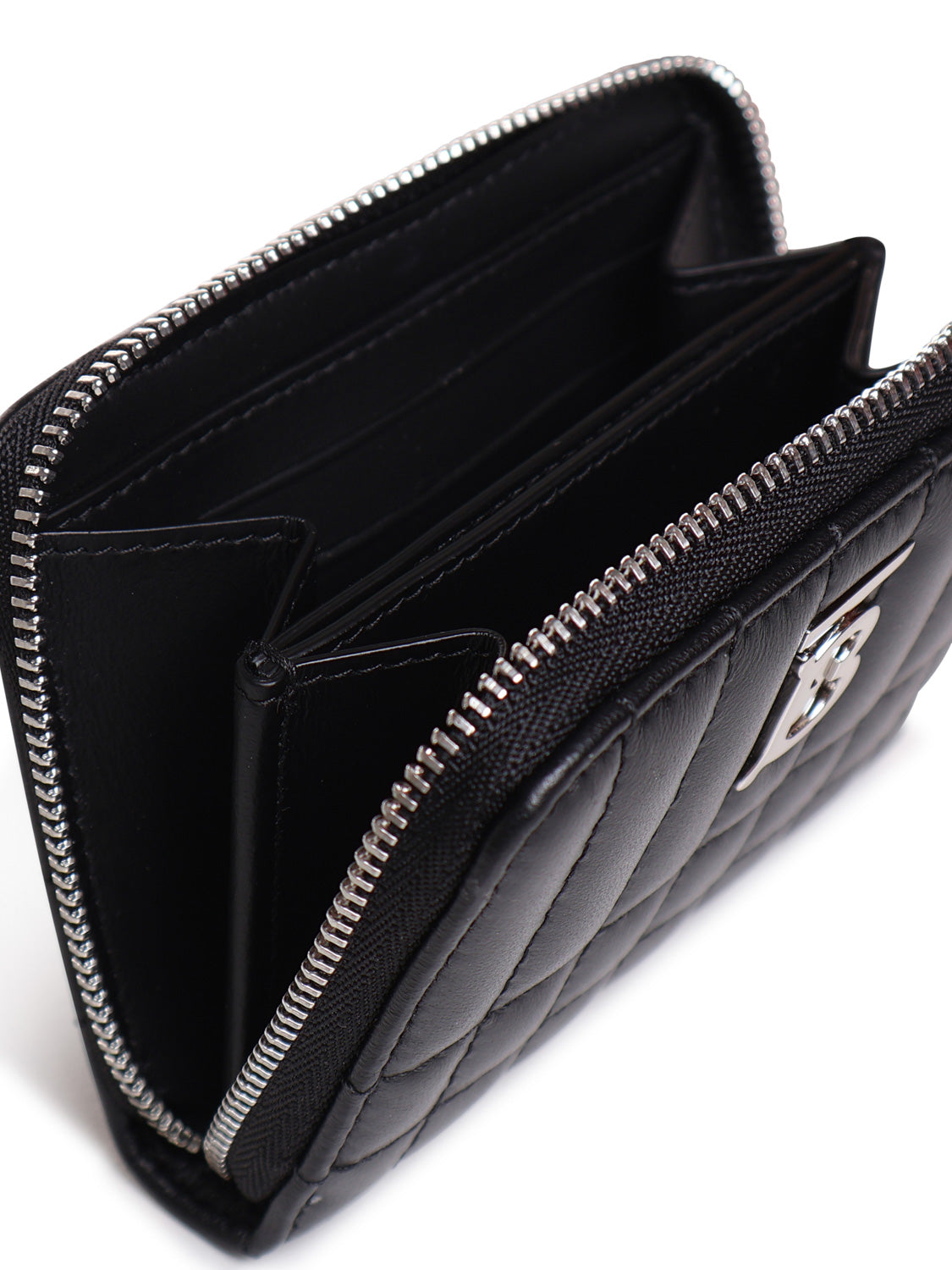 Burberry Wallets Black Lambskin