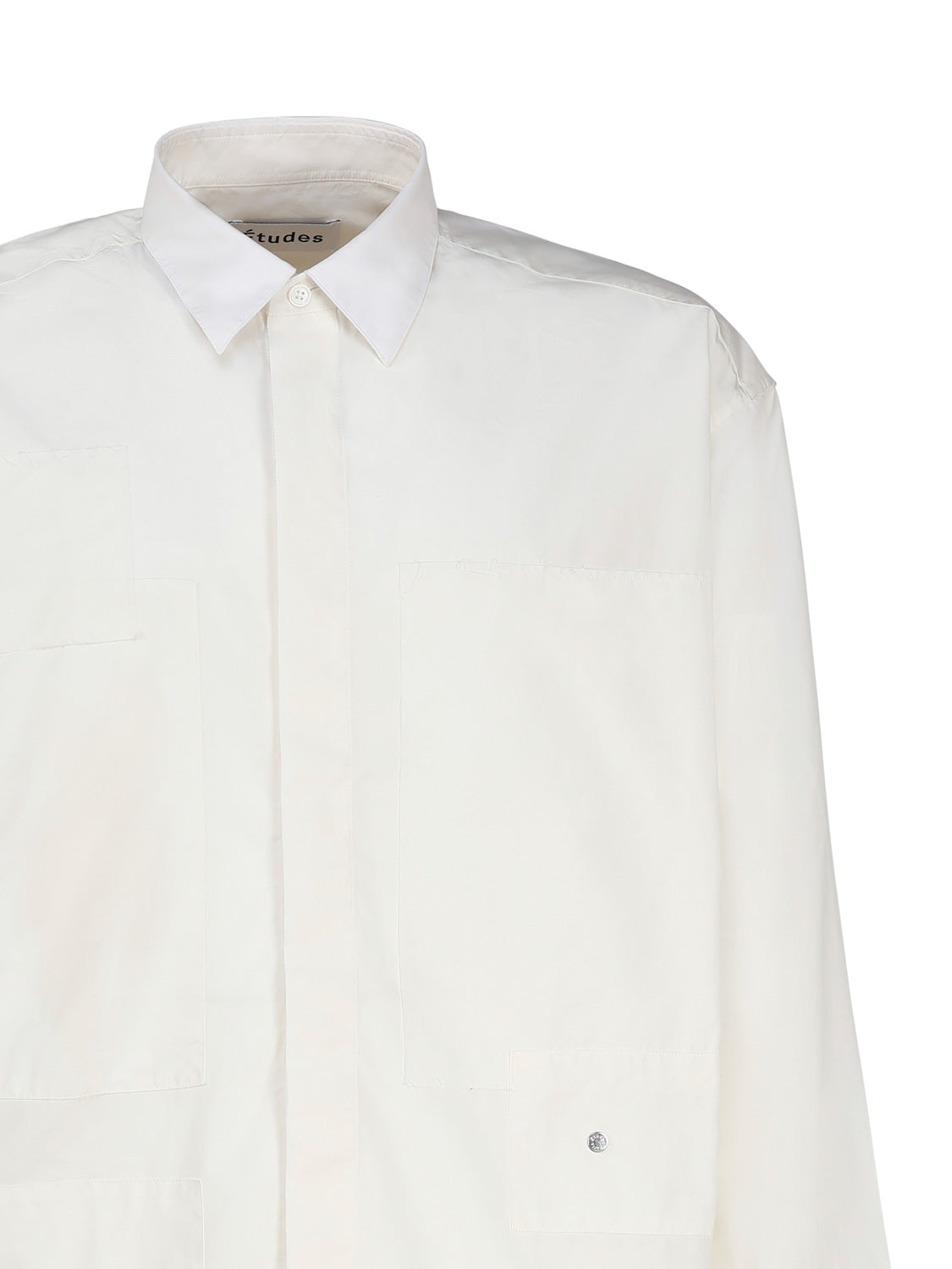 Études Shirts Beige Cotton