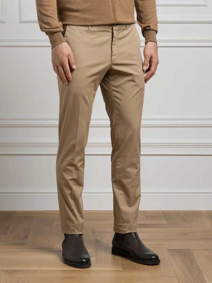 Pantalone Nude & Neutrals Cotton | Pantaloni