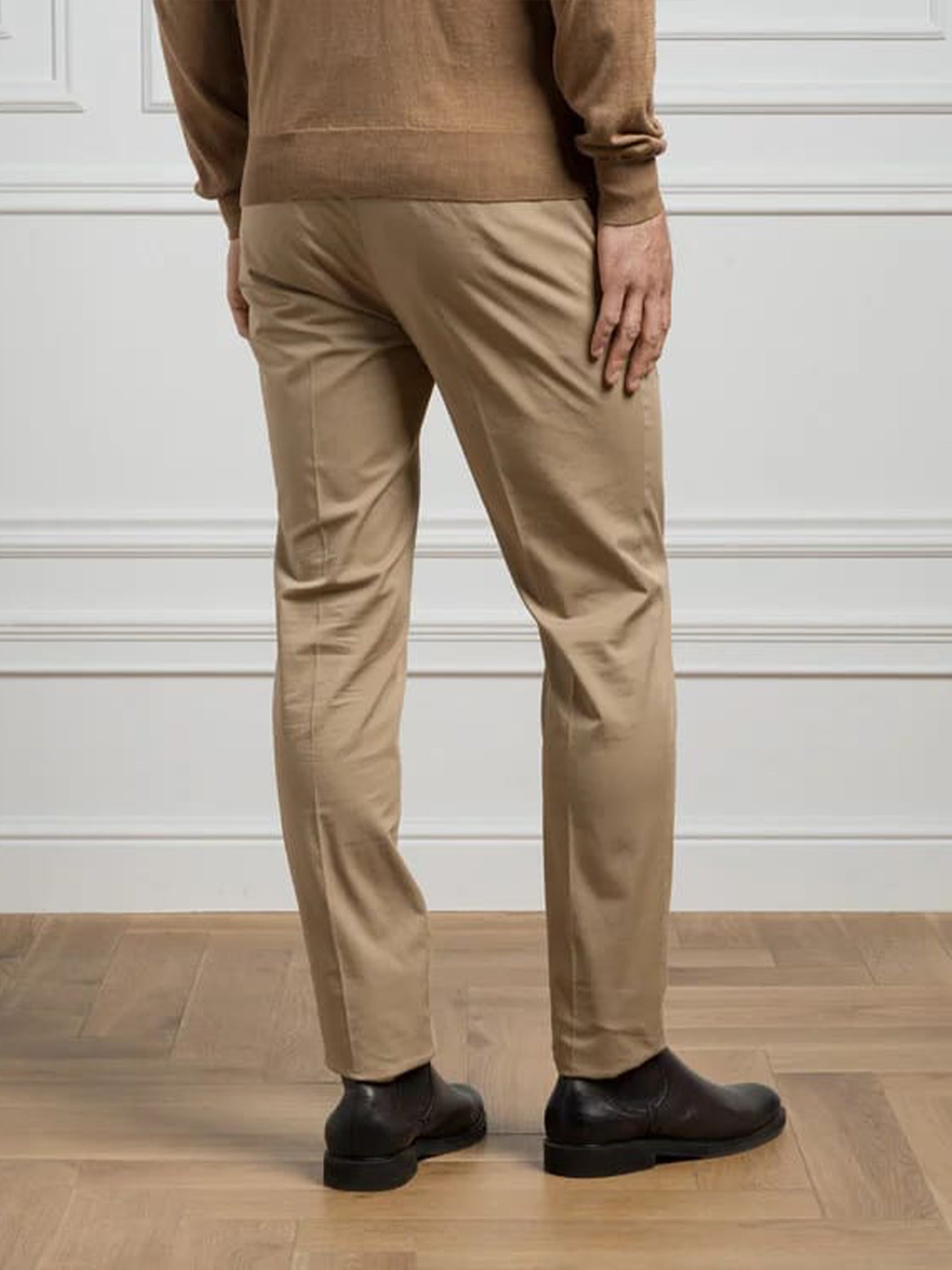 Pantalone Nude & Neutrals Cotton | Pantaloni